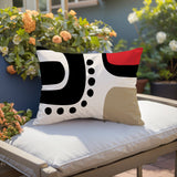 Oki Minimalist Lumbar Indoor/Outdoor Throw Pillow