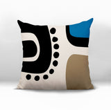 Oki Abstract Reversible Indoor/Outdoor Square Pillow