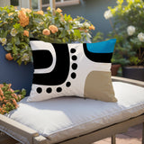 Oki Minimalist Lumbar Indoor/Outdoor Throw Pillow