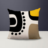 Oki Abstract Reversible Indoor/Outdoor Square Pillow