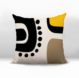 Oki Abstract Reversible Indoor/Outdoor Square Pillow