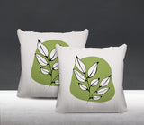 Olie Botanical Reversible Indoor/Outdoor Square Pillow