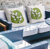 Olie Botanical Reversible Indoor/Outdoor Square Pillow