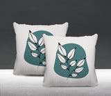 Olie Botanical Reversible Indoor/Outdoor Square Pillow