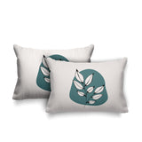 Olie Botanical Reversible Indoor/Outdoor Rectangular Pillow