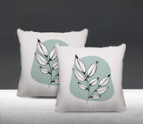 Olie Botanical Reversible Indoor/Outdoor Square Pillow