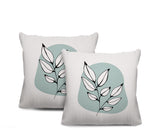 Olie Botanical Reversible Indoor/Outdoor Square Pillow