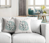 Olie Botanical Reversible Indoor/Outdoor Square Pillow