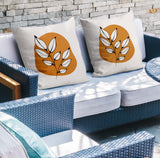 Olie Botanical Reversible Indoor/Outdoor Square Pillow