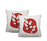Olie Botanical Reversible Indoor/Outdoor Square Pillow