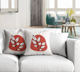 Olie Botanical Reversible Indoor/Outdoor Square Pillow