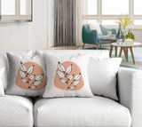 Olie Botanical Reversible Indoor/Outdoor Square Pillow