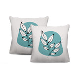 Olie Botanical Reversible Indoor/Outdoor Square Pillow