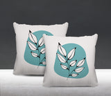 Olie Botanical Reversible Indoor/Outdoor Square Pillow