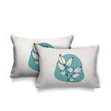 Olie Botanical Reversible Indoor/Outdoor Rectangular Pillow