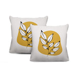 Olie Botanical Reversible Indoor/Outdoor Square Pillow
