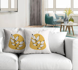 Olie Botanical Reversible Indoor/Outdoor Square Pillow