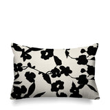 Olive Floral Reversible Indoor/Outdoor Rectangular Pillow
