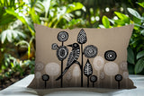 Olli Bird Reversible Indoor/Outdoor Rectangle Pillow