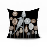 Olli Bird Reversible Indoor/Outdoor Square Pillow