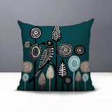 Olli Bird Reversible Indoor/Outdoor Square Pillow