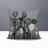 Olli Bird Reversible Indoor/Outdoor Square Pillow