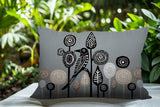 Olli Bird Reversible Indoor/Outdoor Rectangle Pillow