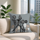 Olli Bird Reversible Indoor/Outdoor Square Pillow