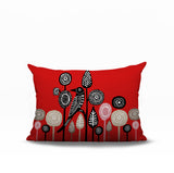 Olli Bird Reversible Indoor/Outdoor Rectangle Pillow