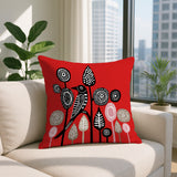 Olli Bird Reversible Indoor/Outdoor Square Pillow