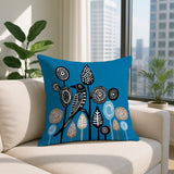 Olli Bird Reversible Indoor/Outdoor Square Pillow