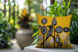 Olli10172025 Bird Reversible Indoor/Outdoor Square Pillow