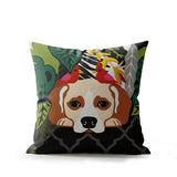 Oly Microsuede Square Throw Pillow