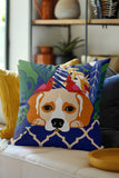 Oly Microsuede Lumbar Throw Pillow