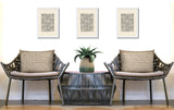Oni Abstract Reversible Indoor/Outdoor Rectangular Pillow