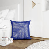 Oni Abstract Reversible Indoor/Outdoor Square Pillow Cover