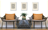 Oni Abstract Reversible Indoor/Outdoor Rectangular Pillow