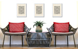 Oni Abstract Reversible Indoor/Outdoor Rectangular Pillow