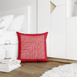 Oni Abstract Reversible Indoor/Outdoor Square Pillow Cover