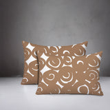 Opal Circles 2 Sets Indoor/Outdoor Reversible Rectangular Pillow