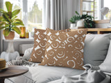Opal Circles 2 Sets Indoor/Outdoor Reversible Square Pillow
