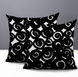 Opal Circles 2 Sets Indoor/Outdoor Reversible Square Pillow