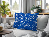 Opal Circles 2 Sets Indoor/Outdoor Reversible Square Pillow