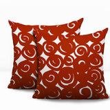 Opal Circles 2 Sets Indoor/Outdoor Reversible Square Pillow