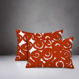 Opal Circles 2 Sets Indoor/Outdoor Reversible Rectangular Pillow