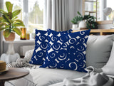 Opal Circles 2 Sets Indoor/Outdoor Reversible Square Pillow