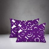 Opal Circles 2 Sets Indoor/Outdoor Reversible Rectangular Pillow