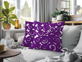 Opal Circles 2 Sets Indoor/Outdoor Reversible Square Pillow