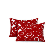 Opal Circles 2 Sets Indoor/Outdoor Reversible Rectangular Pillow