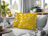 Opal Circles 2 Sets Indoor/Outdoor Reversible Square Pillow